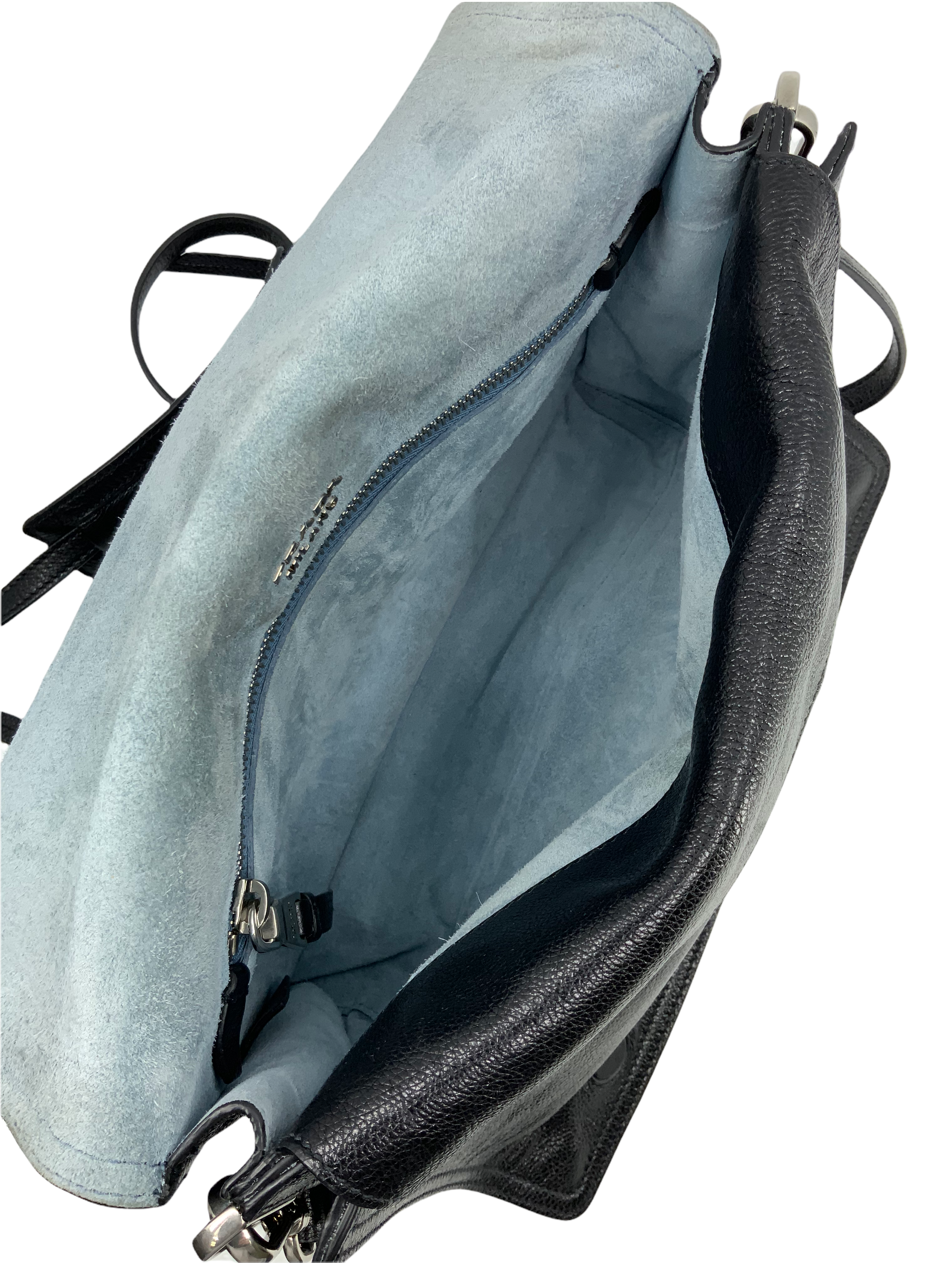 Prada Glace Calf Leather Etiquette Flap Bag - Luxury Crossbody Handbag for Women, Perfect for Date Night & Evening Events