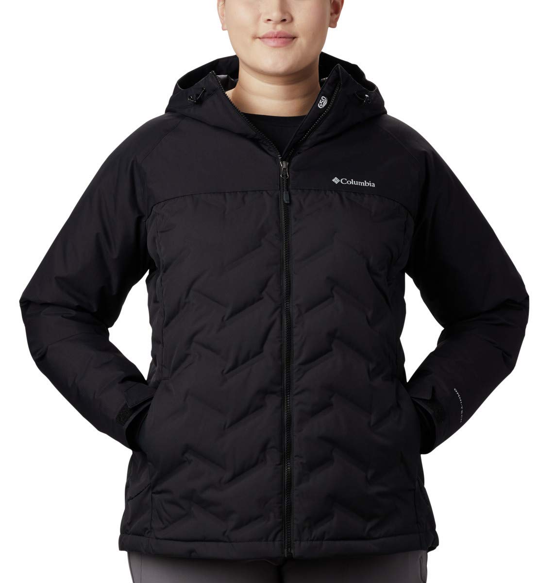 Columbia Women's Grand Trek Down Jacket - Lightweight Waterproof Winter Coat for Hiking & Outdoor Adventures