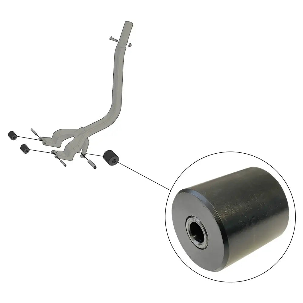 ESCO 90518 Replacement Main Roller - Compatible with ESCO Equipment - Durable Industrial Roller for Heavy-Duty Applications