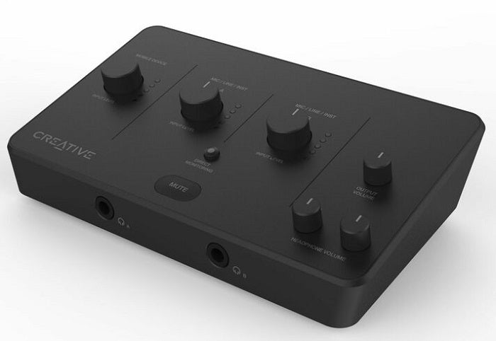 Creative Live! Audio A3 USB Audio/MIDI Interface - Professional Recording Studio Equipment for Podcasting, Music Production & Streaming