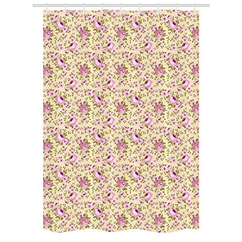 Olive Green Pale Pink