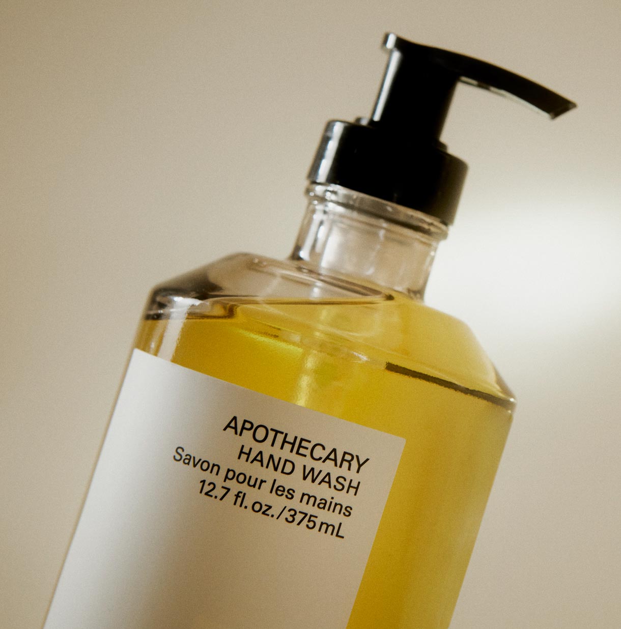 FRAMA Apothecary Hand Wash - 375ml Natural Liquid Soap for Gentle Cleansing | Perfect for Bathroom, Kitchen & Guest Washroom Use