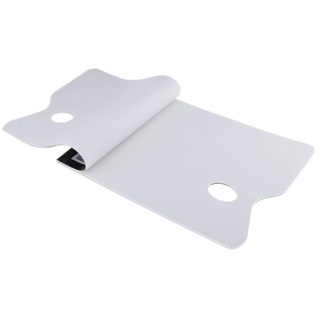 Harayaa 36-Sheet Disposable Oil Absorbent Notepad - 9x12 Inch (23x30.5cm) White Oil Blotting Paper for Face & Skin - Perfect for Makeup, Oily Skin Care & Salon Use