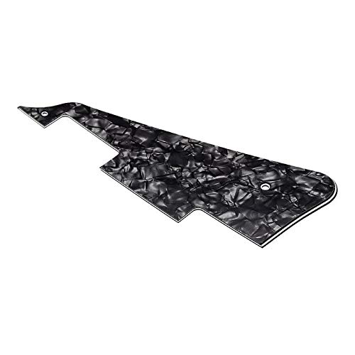 3-Ply Guitar Scratch Plate for Gibson SG Standard Replacement - Black Pearl | Guitar Parts & Accessories | Perfect for DIY Repairs & Upgrades
