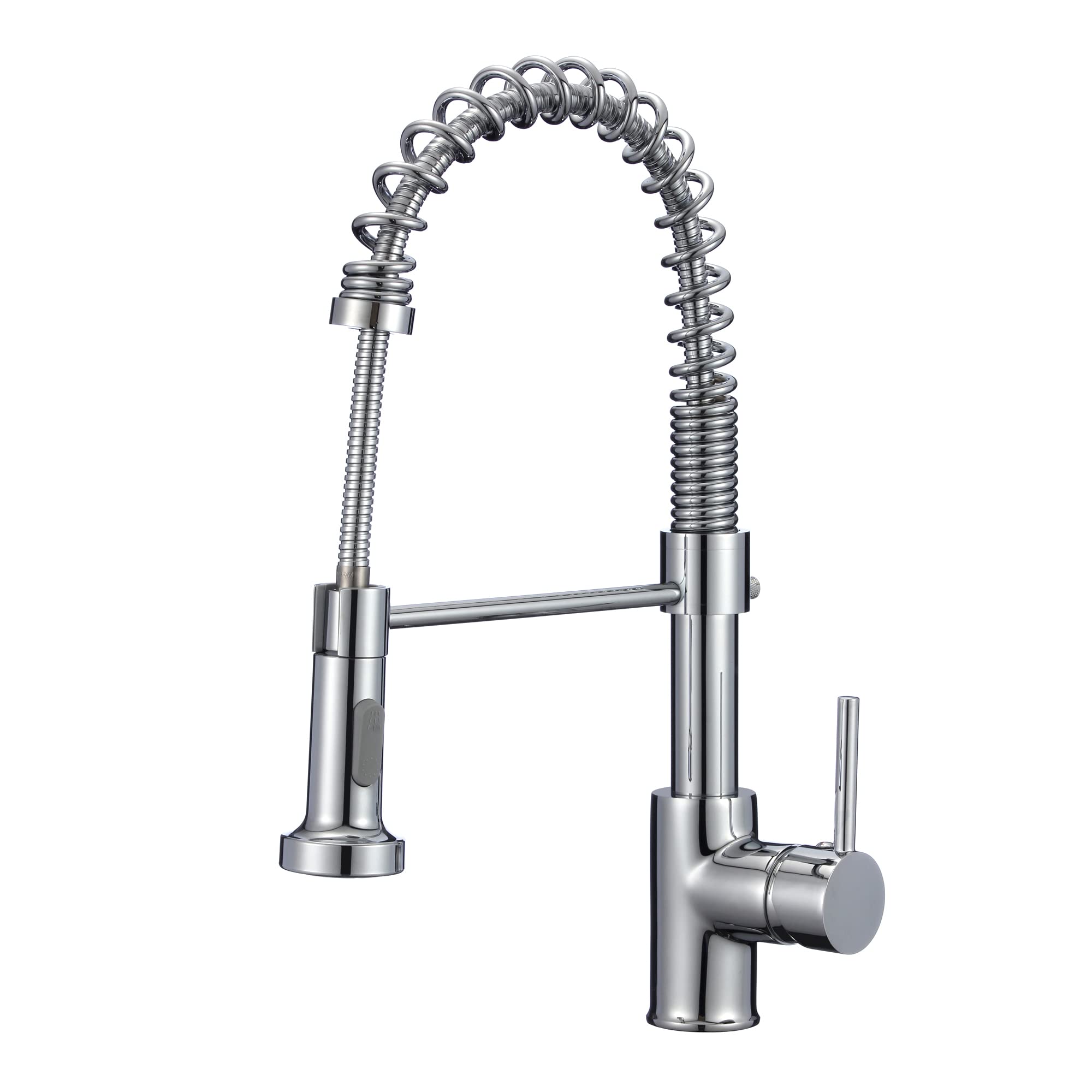 CPBNORM High Arc Single Handle Kitchen Faucet with Pull Down Sprayer - cUPC Certified Commercial Modern RV Sink Faucet in Chrome Finish - Perfect for Home Kitchen, RV, Camper & Restaurant Use