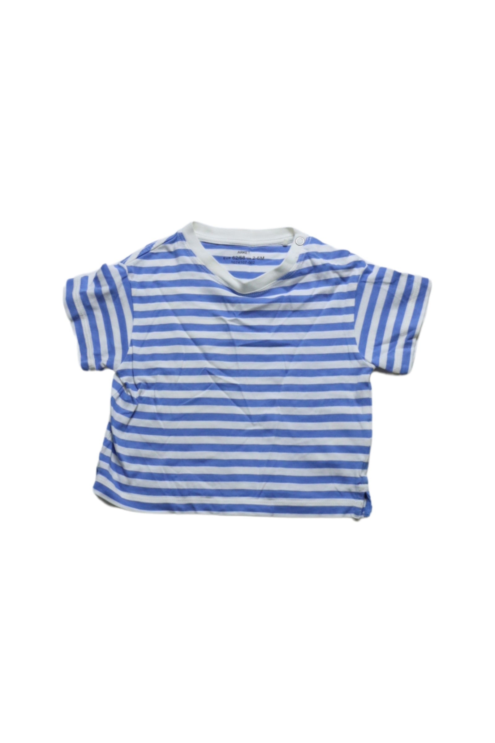 Arket Short Sleeve Cotton Baby T-Shirt for Boys & Girls 3-6 Months - Soft & Comfortable for Everyday Wear, Playtime & Family Outings