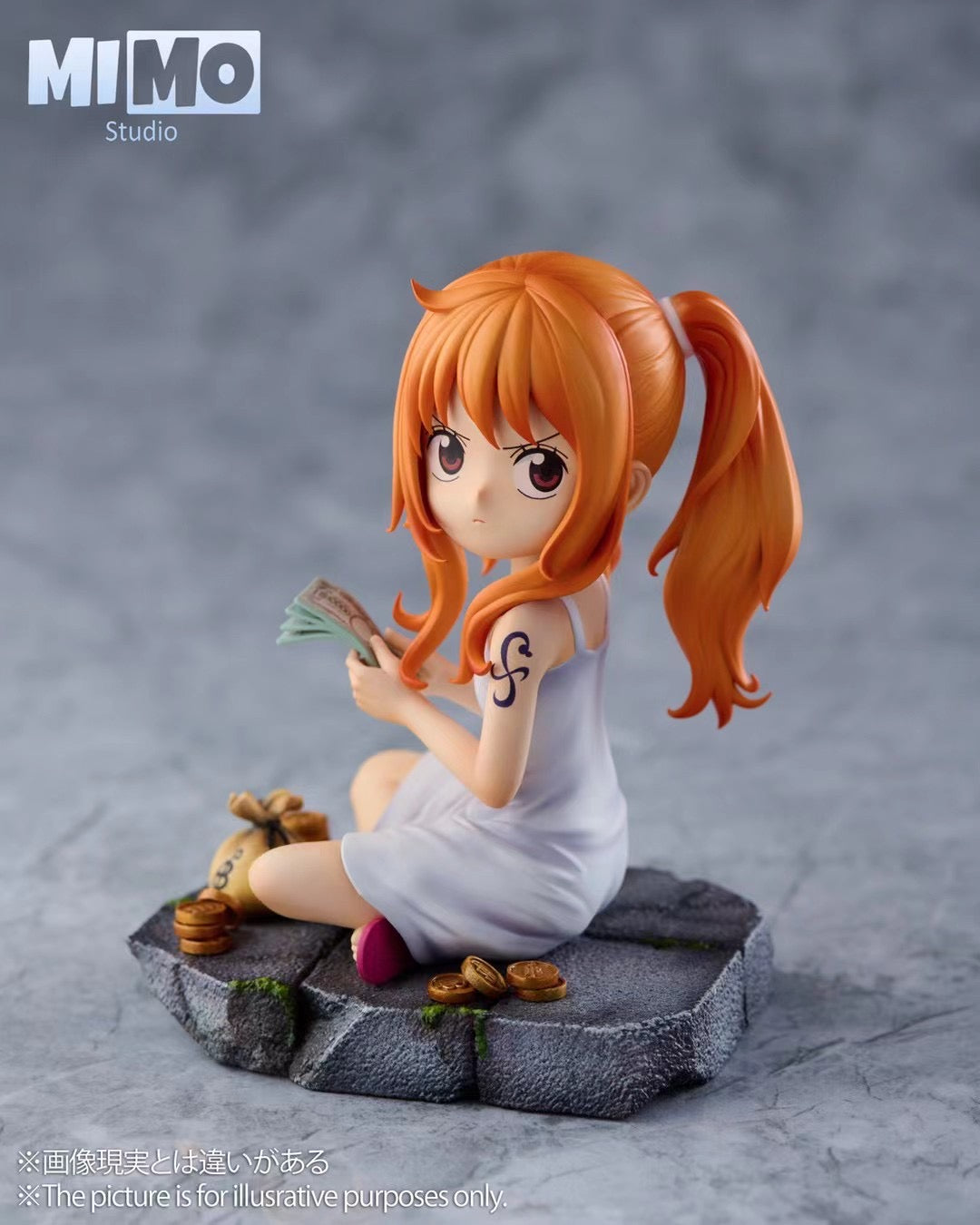 Mimo Studio Young Nami Figure - One Piece Anime Collectible - Perfect for Anime Fans, Home Decor, and Gift Giving