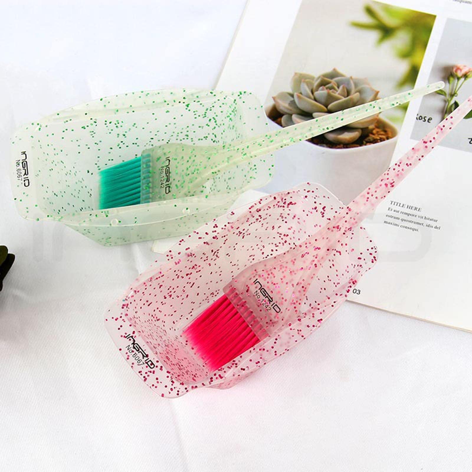 Professional Green Hair Dye & Styling Tools for Vibrant Salon-Quality Color at Home | Perfect for DIY Hair Coloring & Styling