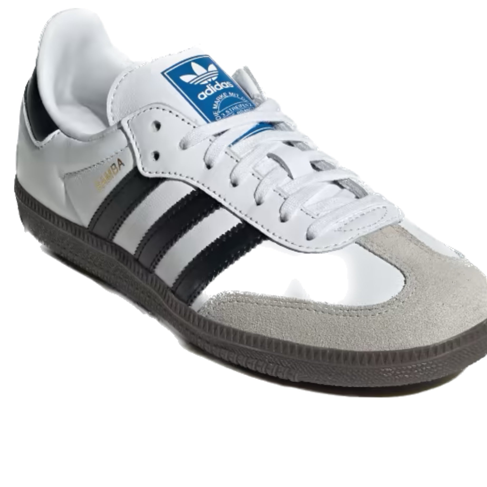 Adidas Samba OG Sneakers - Cloud White & Core Black | Classic Retro Running Shoes for Men & Women | Perfect for Casual Wear, Street Style & Everyday Comfort