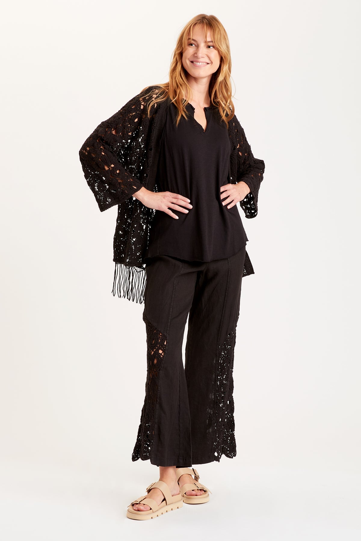 Laurent Women's Cardigan Sweater - Soft Knit Open Front Long Sleeve Wrap Cover Up for Fall & Winter - Perfect for Office, Travel, and Casual Outfits