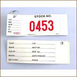 100-Pack Key Tags & Window Stickers Combo - Durable Identification Labels for Keys, Luggage, Tools & More - Perfect for Home, Office, School & Event Organization
