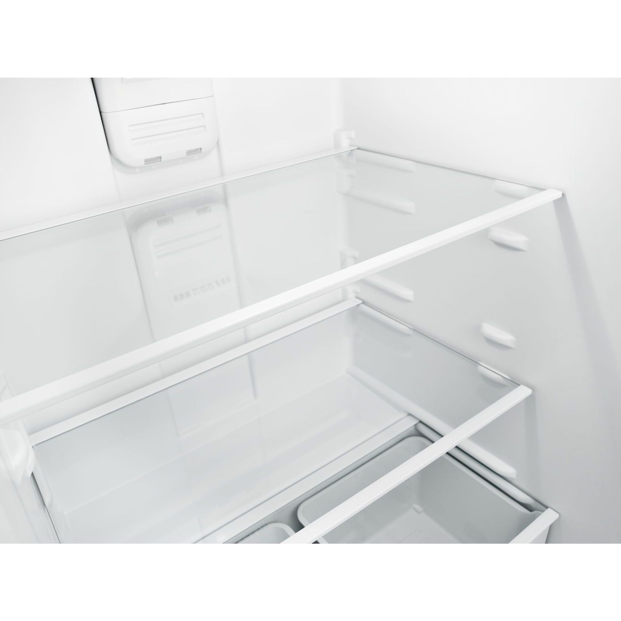 Amana 18 Cu. Ft. Top Freezer Refrigerator (ART318FFDS) - Stainless Steel, Energy Star Certified for Efficient Cooling - Perfect for Kitchens, Apartments, and Small Spaces