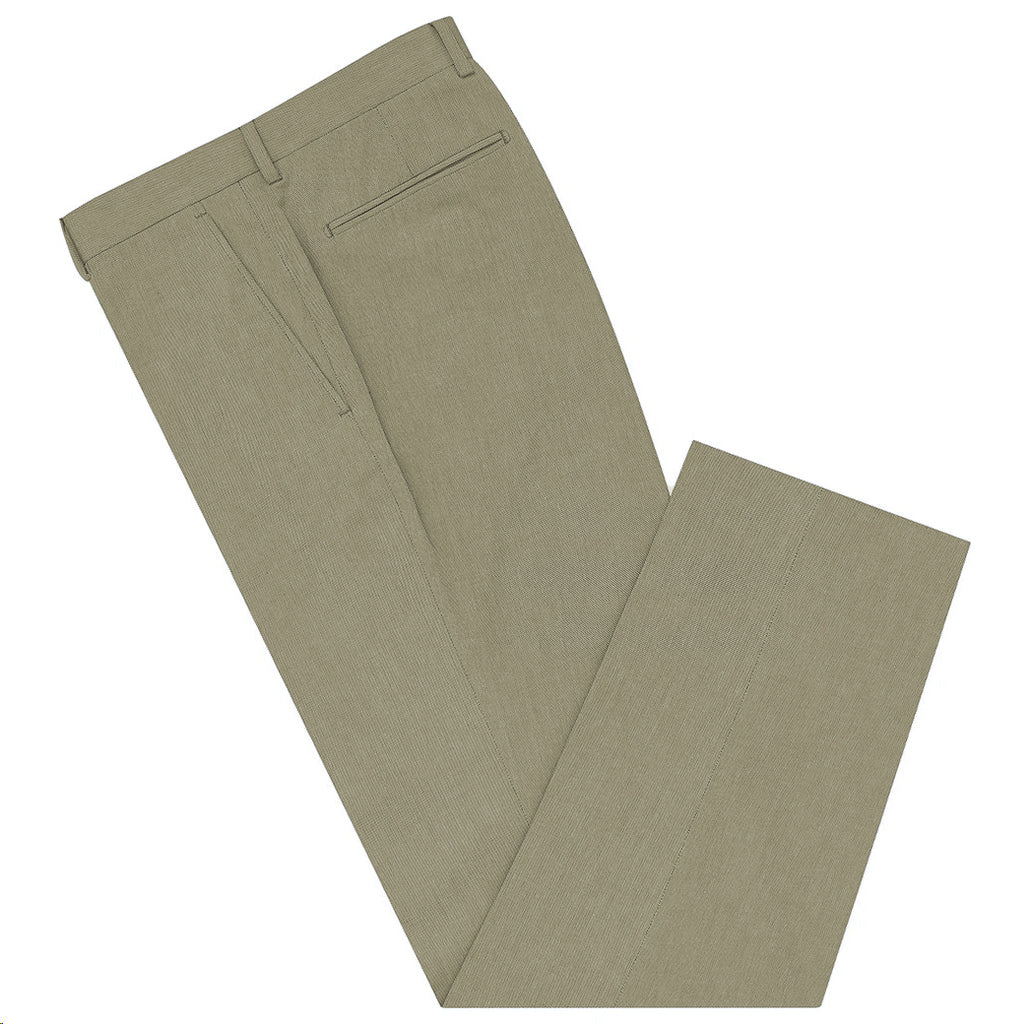 Barney Taupe Linen Pants for Women - Comfortable Summer Casual Trousers | Perfect for Office, Travel & Relaxation
