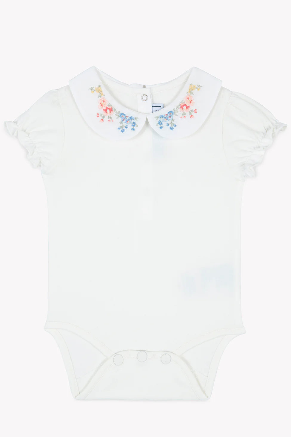 Tartine Et Chocolat Floral Print Bloomer Set for Baby Girls - Soft Cotton Underwear & Sleepwear for Newborns, Infants and Toddlers - Perfect for Playtime, Bedtime and Photo Shoots