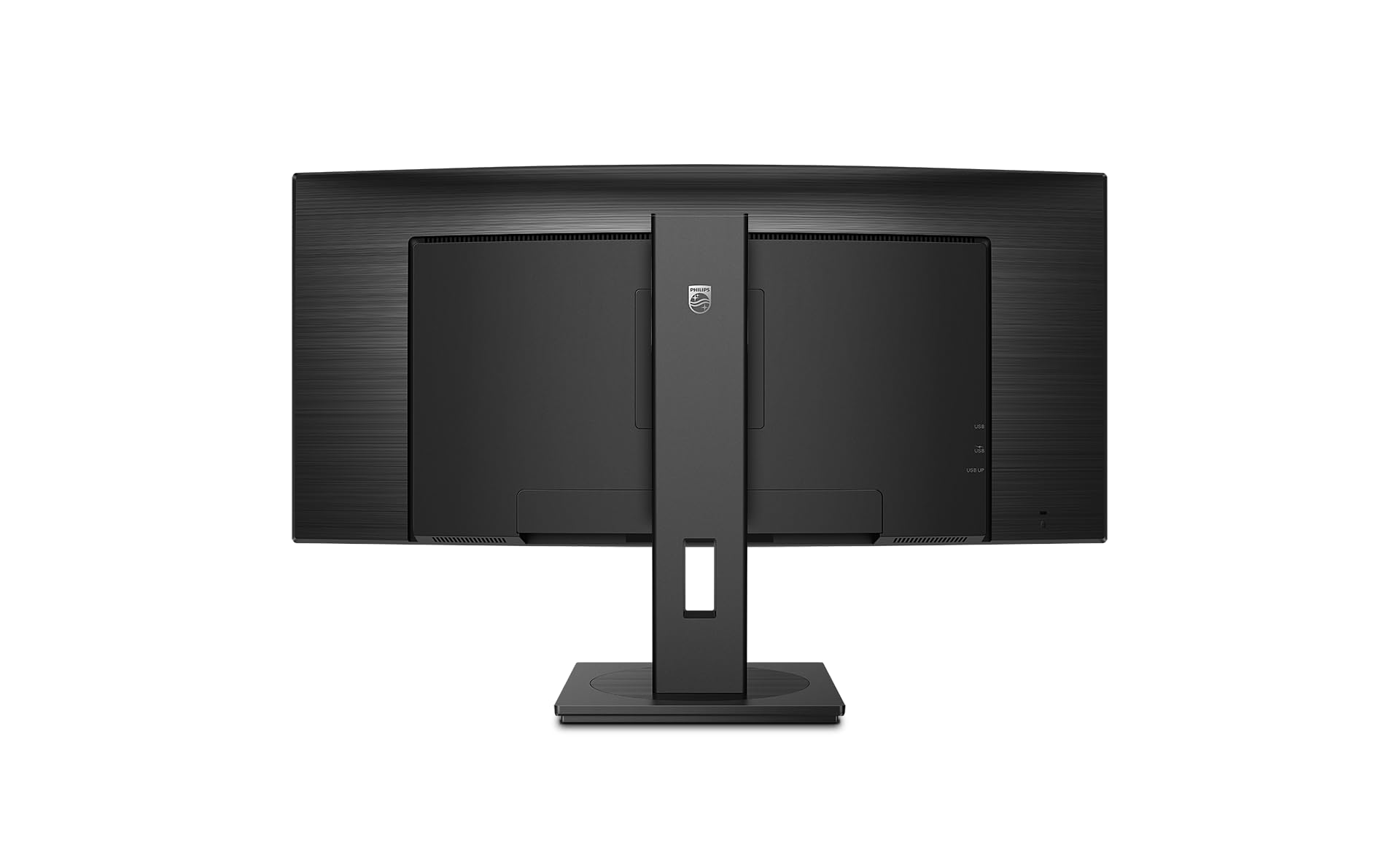 Philips 346B1C 34-Inch WQHD Curved USB-C Docking Monitor with Height Adjustment (3440x1440, 100Hz, HDMI, DisplayPort, USB-C, RJ45, USB Hub) - Black | Perfect for Home Office, Gaming & Multitasking