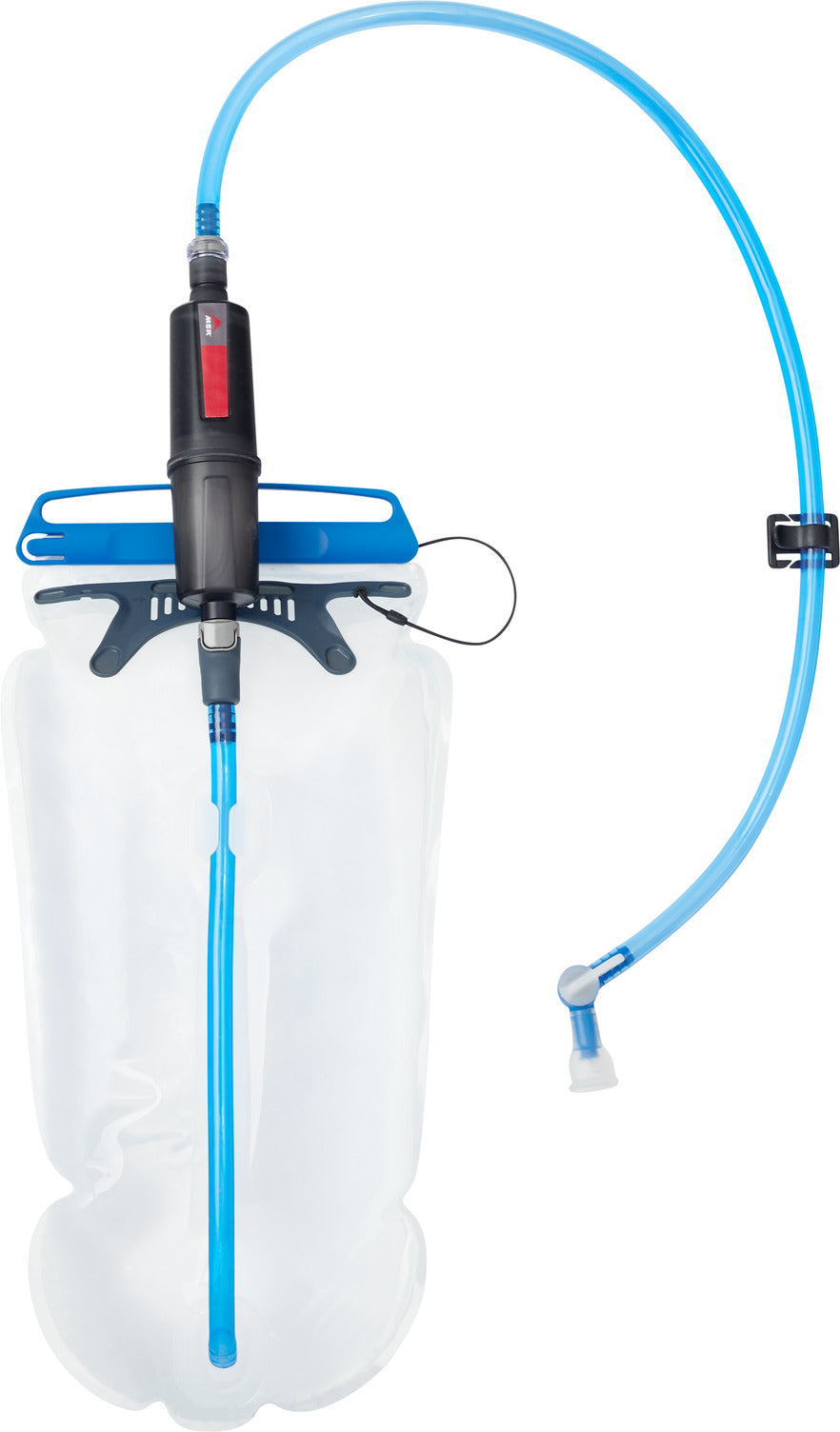 MSR Thru Link Inline Water Filter - Portable Backpacking & Hiking Water Purification System for Camping, Travel, and Emergency Preparedness