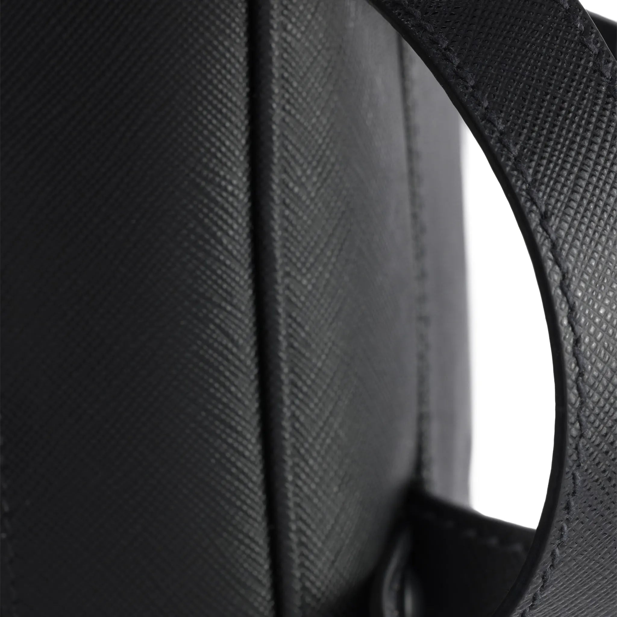 Prada Saffiano Leather Black Backpack for Women - Luxury Designer Handbag for Work, Travel & Everyday Use