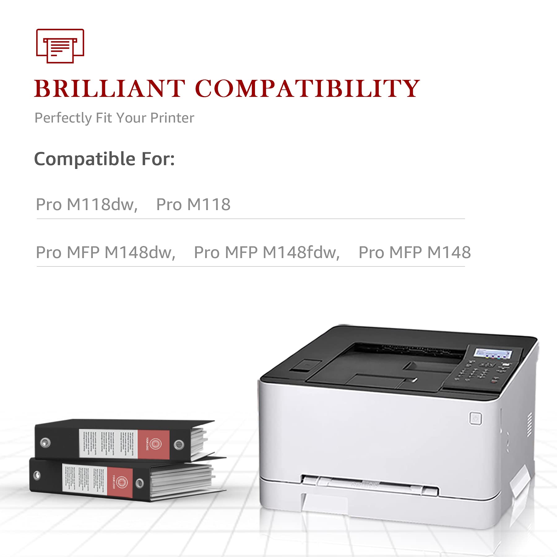 HP 94A CF294A Compatible Toner Cartridge (2-Pack, Black) - Replacement for HP M118dw/M148dw/M148fdw/M149fdw Printers | High-Yield Printing for Office & Home Use