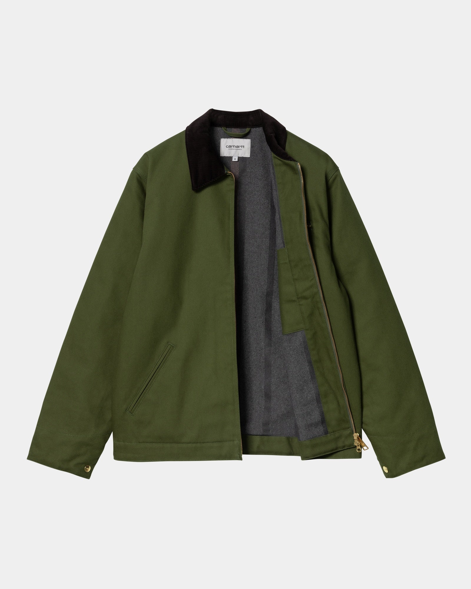 Detroit Winter Jacket for Men & Women | Tarragon & Black Rigid Outerwear | Cold Weather Coat for Urban Style & Outdoor Activities