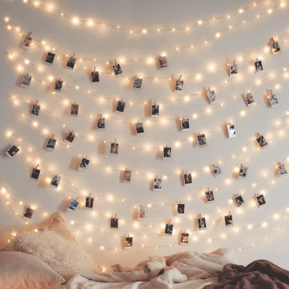 Twinkle Star 200 LED 66ft Fairy Lights - USB Powered for Bedroom & Wedding Decor