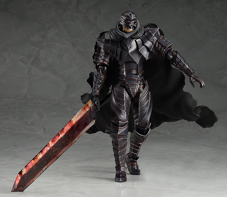 Figma #410 Guts Berserker Armor Ver. Repaint Skull Edition Action Figure - Berserk Anime Collectible for Display & Fan Collections