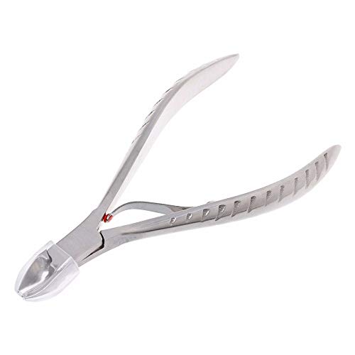 Professional Stainless Steel Cuticle Scissors - 10.5cm Salon-Grade Nail Nipper & Clipper for Manicure & Pedicure (Silver) | Perfect for Home Grooming, Nail Salons & Travel Kits