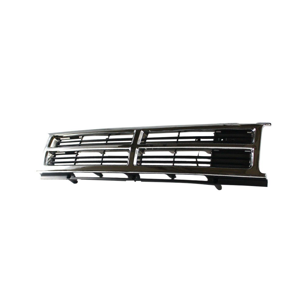 Perfit Liner Chrome Black Front Grille Grill Compatible with Toyota Pickup Truck 4Runner SUV 4WD (Fits TO1200133 5311189128) - Upgrade Your Vehicle's Style for Off-Road Adventures & Daily Driving