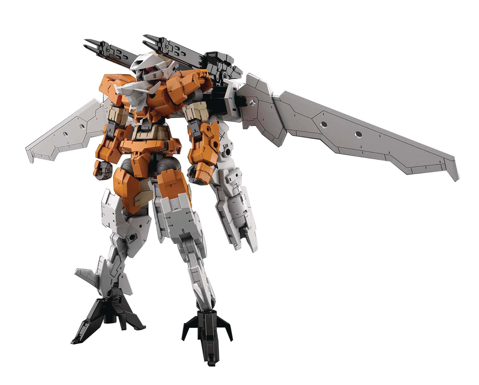 Bandai 30 Minutes Missions 30MM 1/144 eEXM-17 Alto Flight Type (Orange) Plastic Model Kit - Build & Customize for Sci-Fi Battles & Display