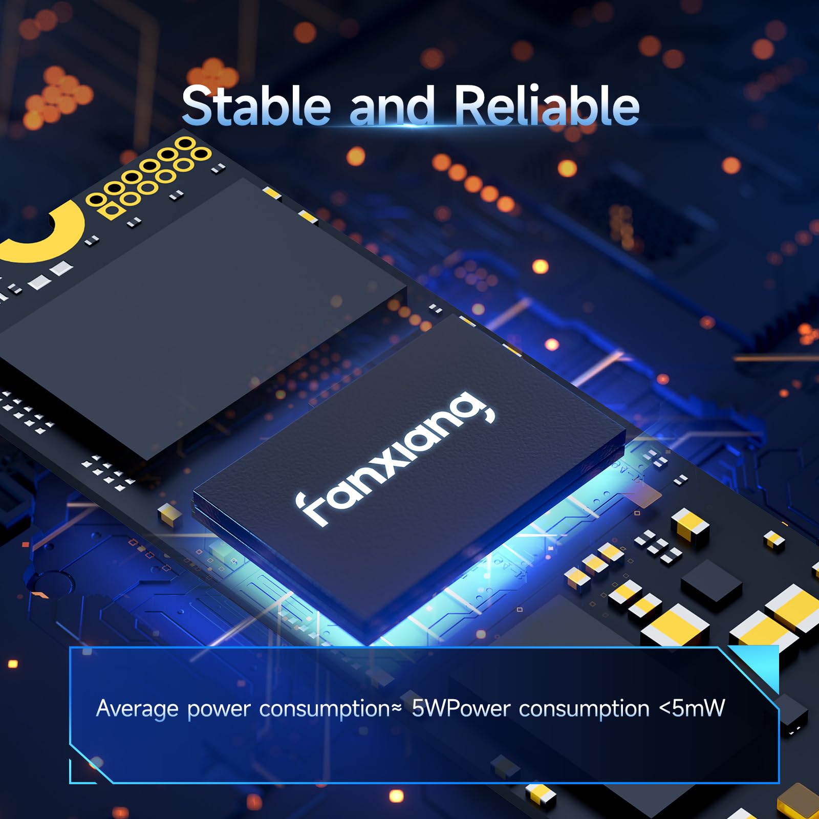 1TB NVMe SSD PCIe Gen4 M.2 Internal Solid State Drive - Up to 4800MB/s Read Speed, 3D NAND SLC Cache - Compatible with PS5, PC & Laptops (Model S690Q) - Perfect for Gaming, Video Editing & Fast Boot Times