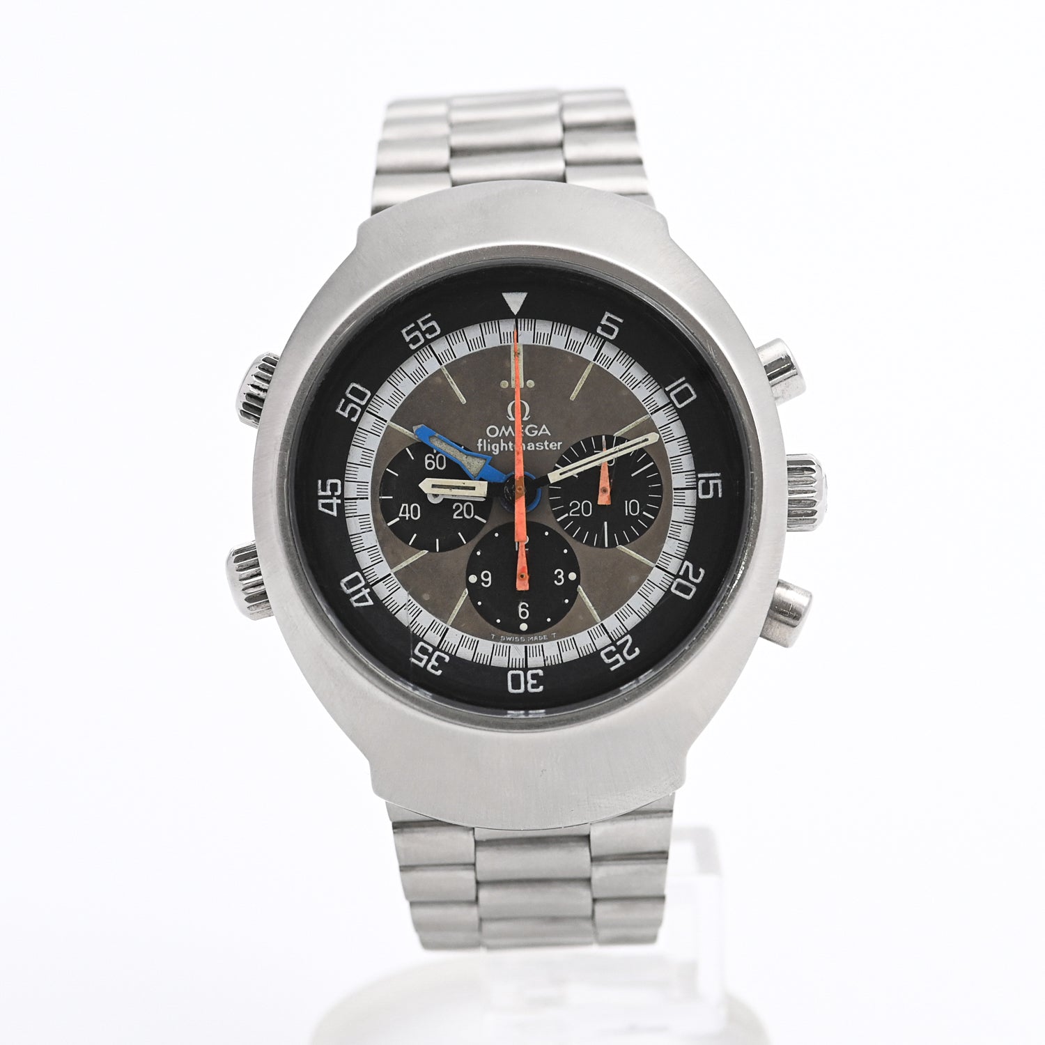 Vintage Omega Flightmaster Pilot Watch - Classic Swiss Luxury Chronograph for Men - Perfect for Aviation Enthusiasts & Collectors