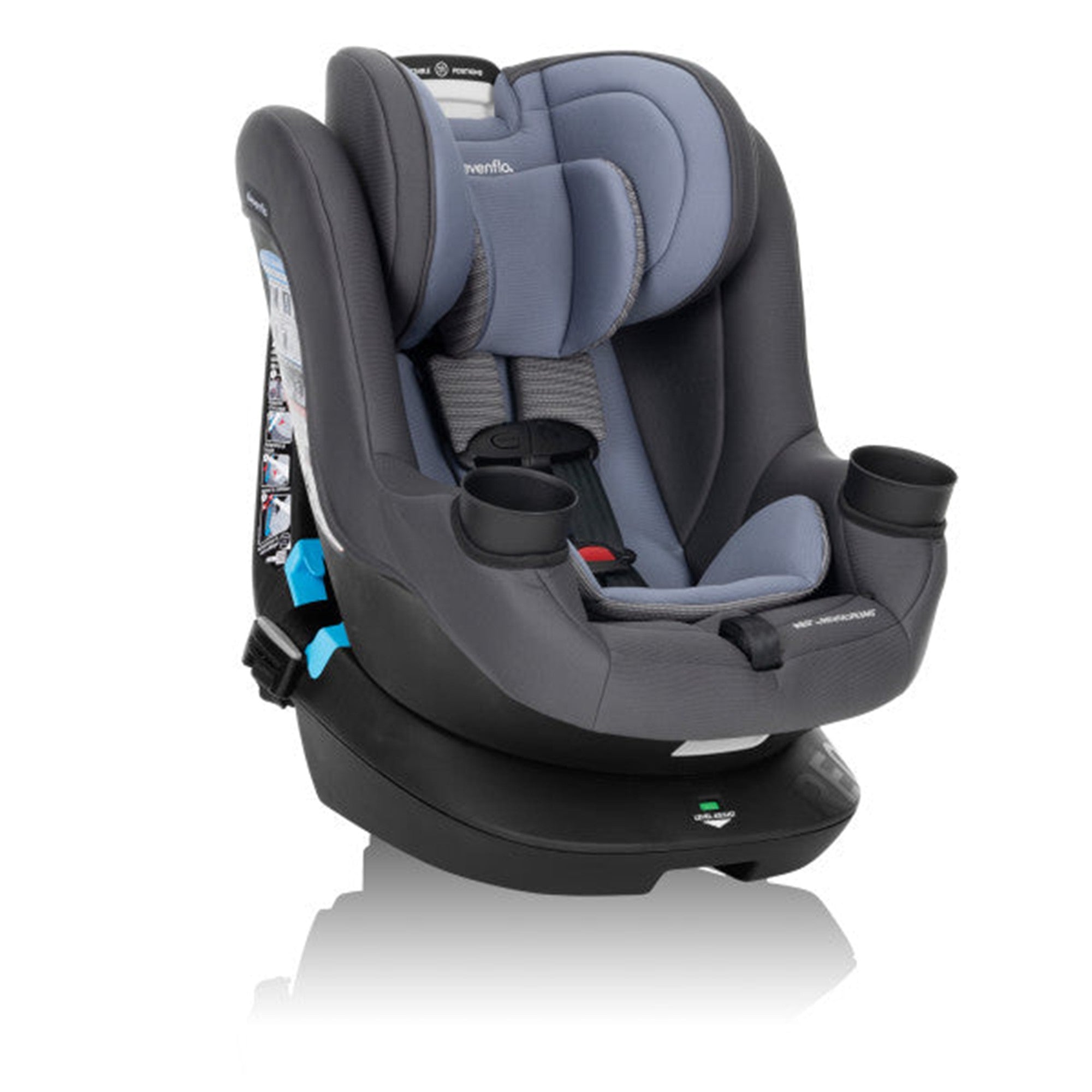 Evenflo Revolve360 Rotational Convertible Car Seat - 360° Swivel Infant to Toddler Car Safety Seat with Easy Installation | Perfect for Family Travel & Daily Commute