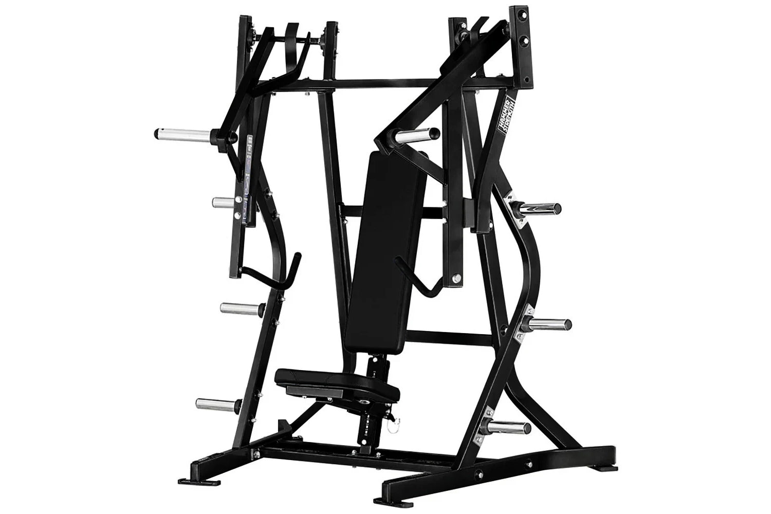 Hammer Strength Plate Loaded Iso-Lateral Bench Press - Commercial Gym Equipment for Home & Professional Strength Training