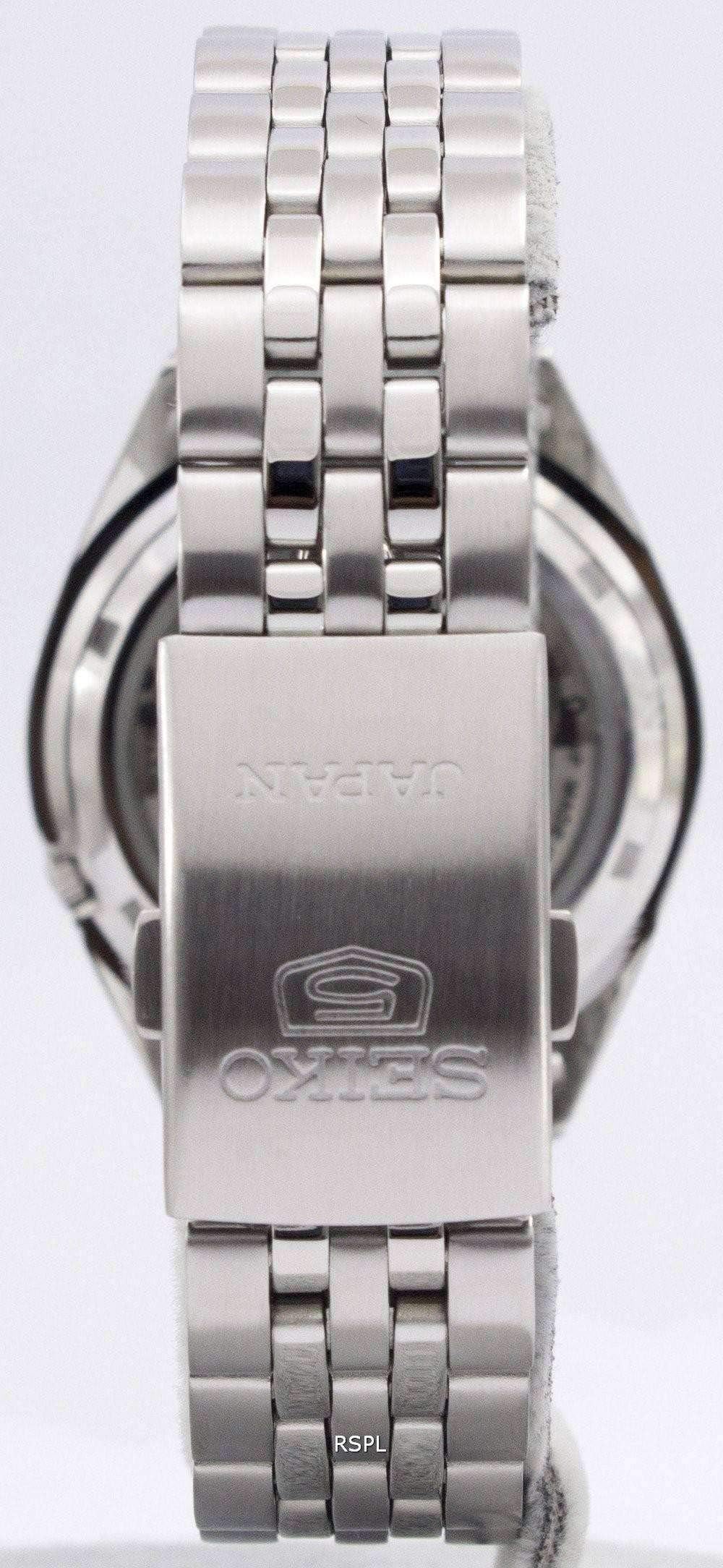 SEIKO 5 Automatic Black Dial Stainless Steel Men's Watch SNKL23J1 - Classic Dress Watch for Business, Formal Occasions & Everyday Wear