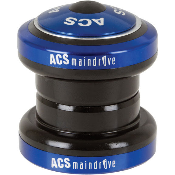 ACS Maindrive Headset EC34/28.6 | EC34/30 Blue - Premium Bicycle Headset for Road & Mountain Bikes - Perfect for Cycling Enthusiasts & Bike Upgrades