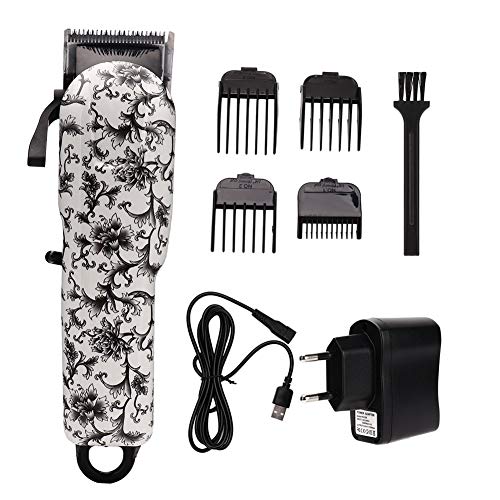 USB Rechargeable Hair Clipper for Men & Women - Professional Cordless Hair Trimmer with 4 Guide Combs, Self Haircut Kit for Home Grooming & Styling - Perfect for DIY Haircuts, Beard Trimming & Pet Grooming