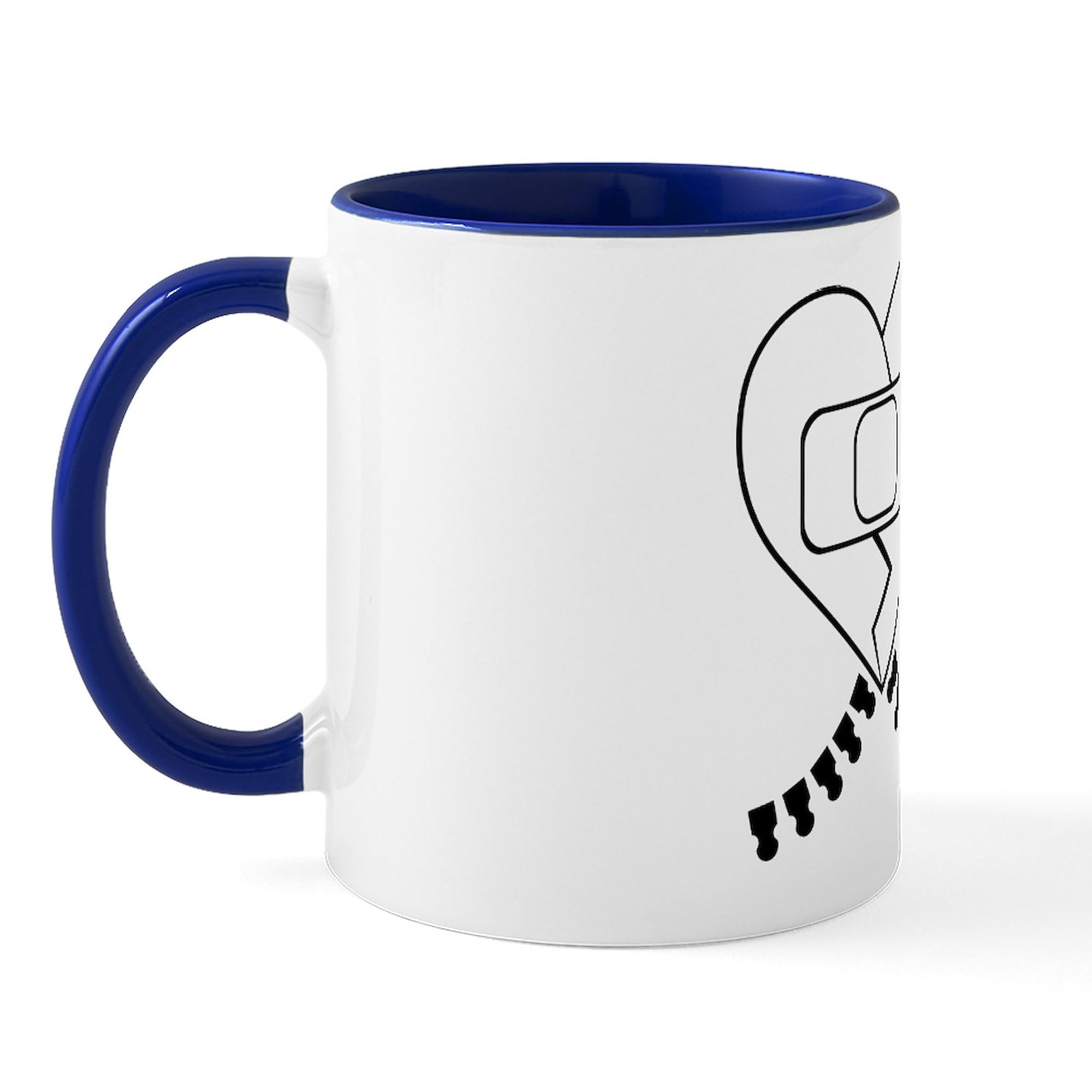 The Zipper Club 11 oz (325 ml) Ceramic Coffee Mug - Funny Novelty Gift for Friends & Coworkers - Perfect for Office, Home & Camping Use