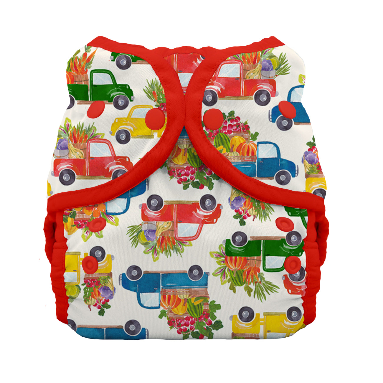 Thirsties Size 4 Duo Wrap Cloth Diaper Cover - Waterproof, Adjustable Fit for Toddlers 35-40 lbs - Perfect for Daycare & Overnight Use
