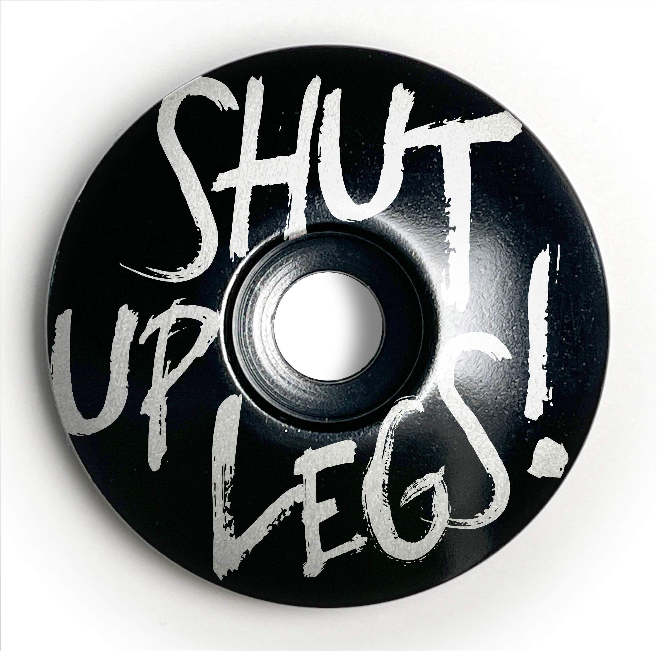 Shut Up Legs Bicycle Headset Cap - Premium Bike Stem Cap for Road & Mountain Bikes - Perfect for Cycling Enthusiasts & Commuters