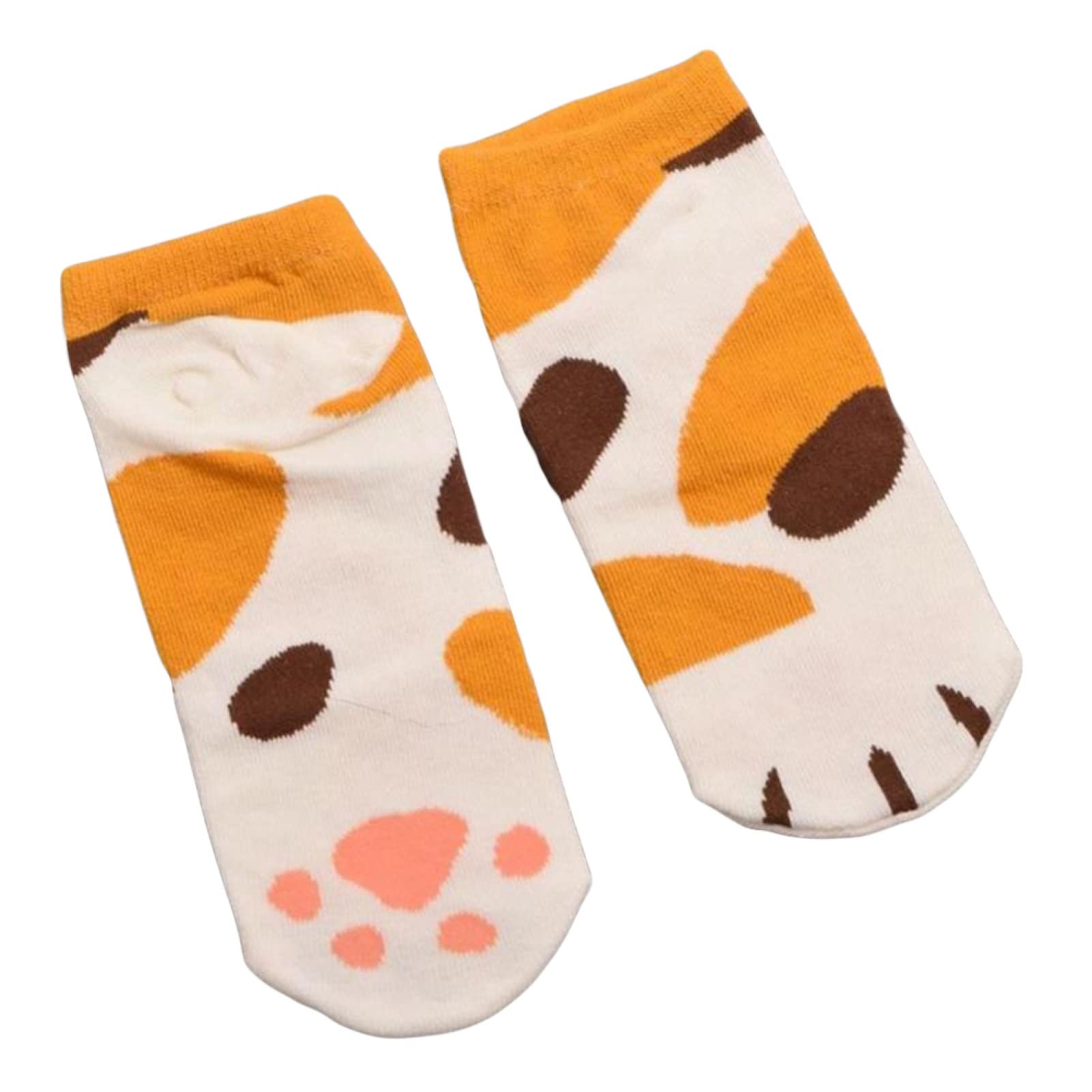 Floralby Cotton Cat Claw Socks - Cute Cartoon Ankle Socks for Women, Gifts & Daily Wear