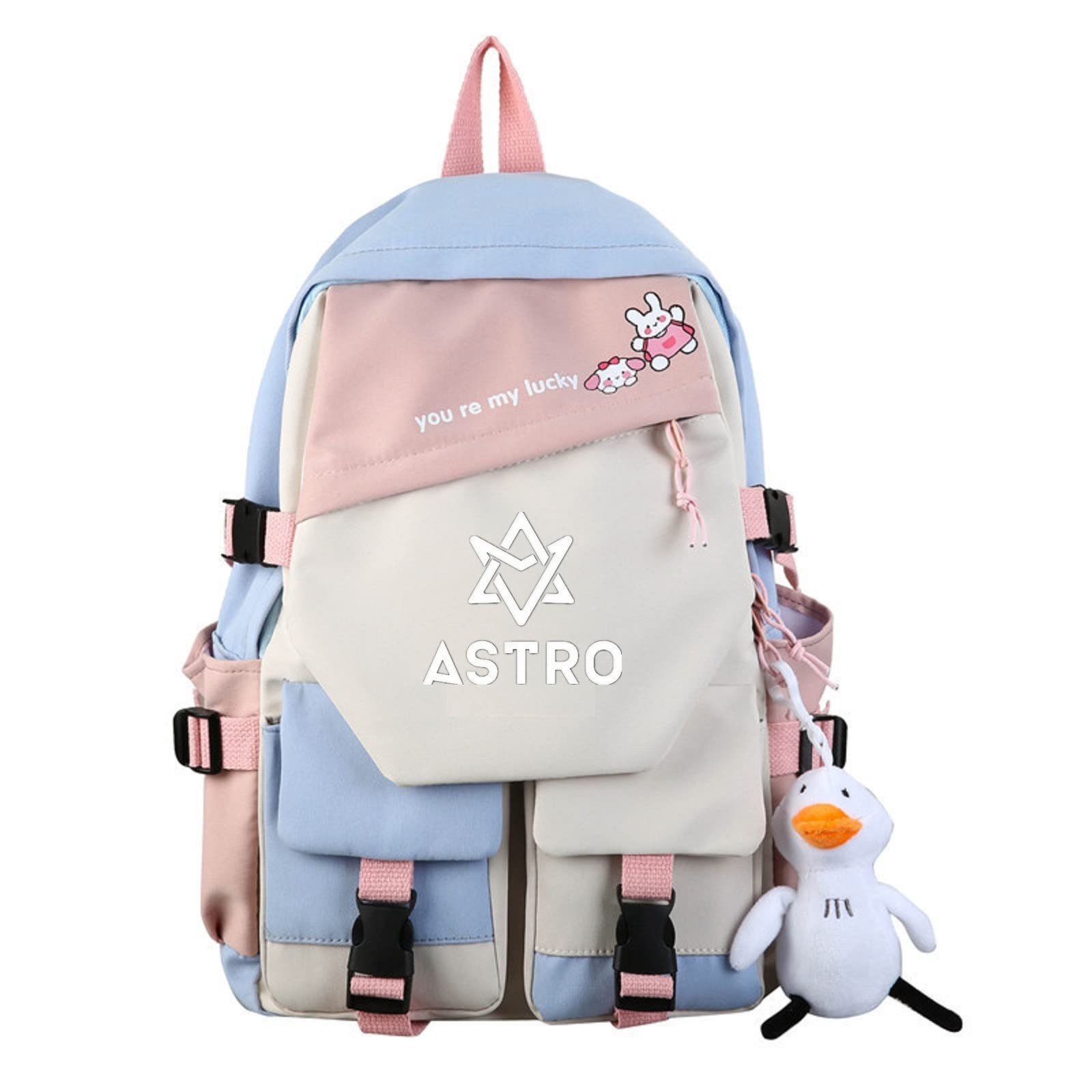 ASTRO KPOP Backpack - Lightweight Laptop Bag for School, Travel & Work | Korean Inspired Daypack with Multiple Pockets | Perfect for College, Commuting & Kpop Fans (Color A1)