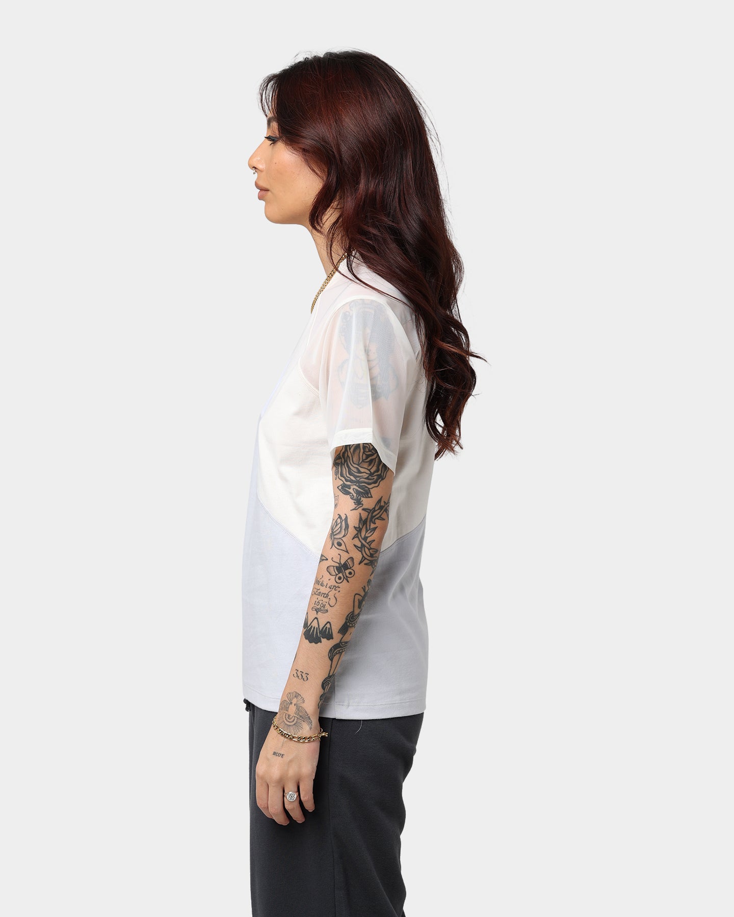 Adidas Women's Adicolor Split T-Shirt - Wonder White | Casual Wear, Workout & Street Style Fashion