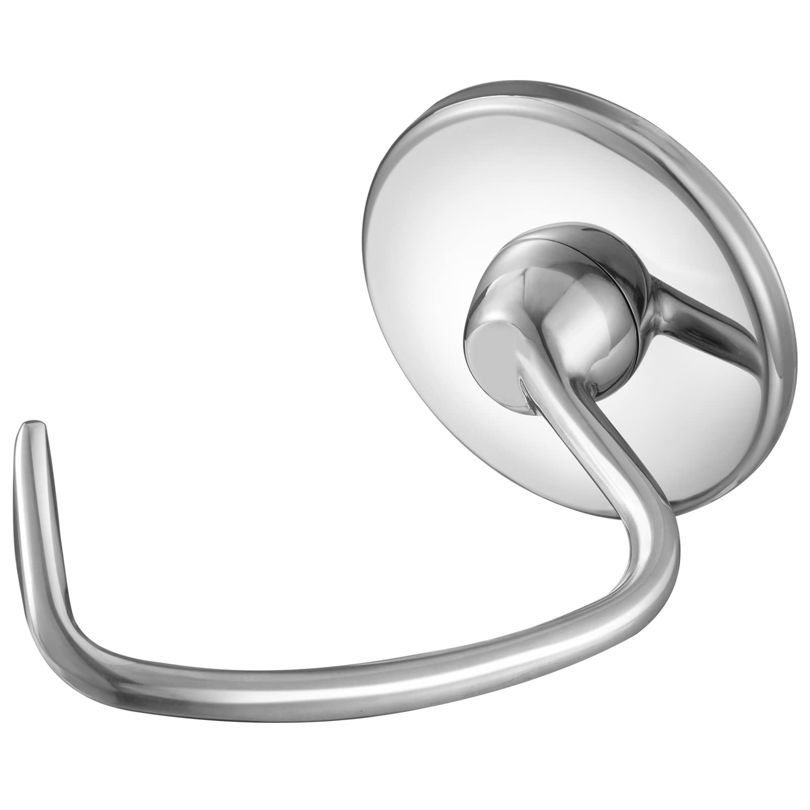 Stainless Steel Dough Hook Attachment for KitchenAid 4.5-5 Quart Tilt-Head Stand Mixer | Replacement Bread Hook for K45DH | Dishwasher Safe | Perfect for Baking Bread, Cookies & Pastries