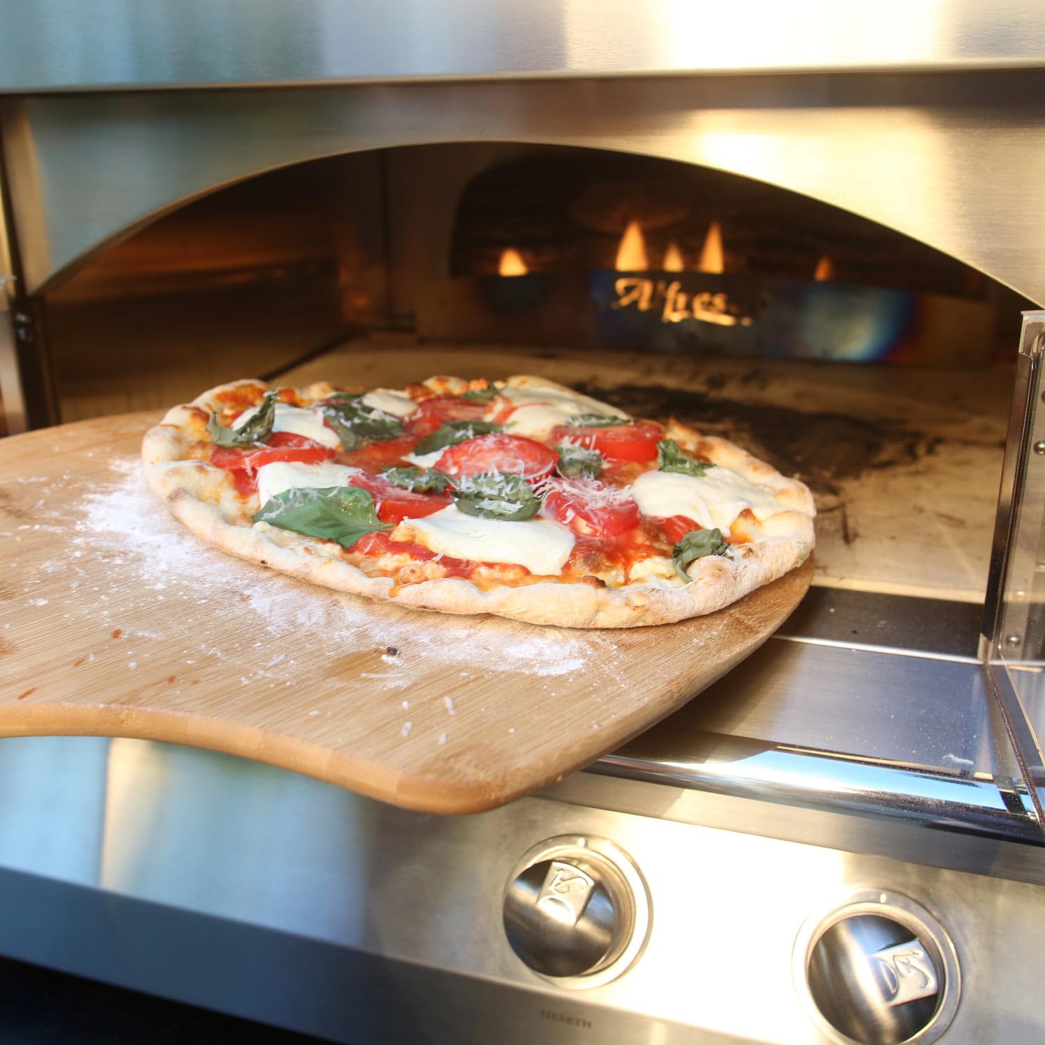 30-Inch Propane Countertop Pizza Oven (Axe-PZA-LP) – Perfect for Outdoor Cooking, Backyard Parties & Restaurant-Quality Homemade Pizza