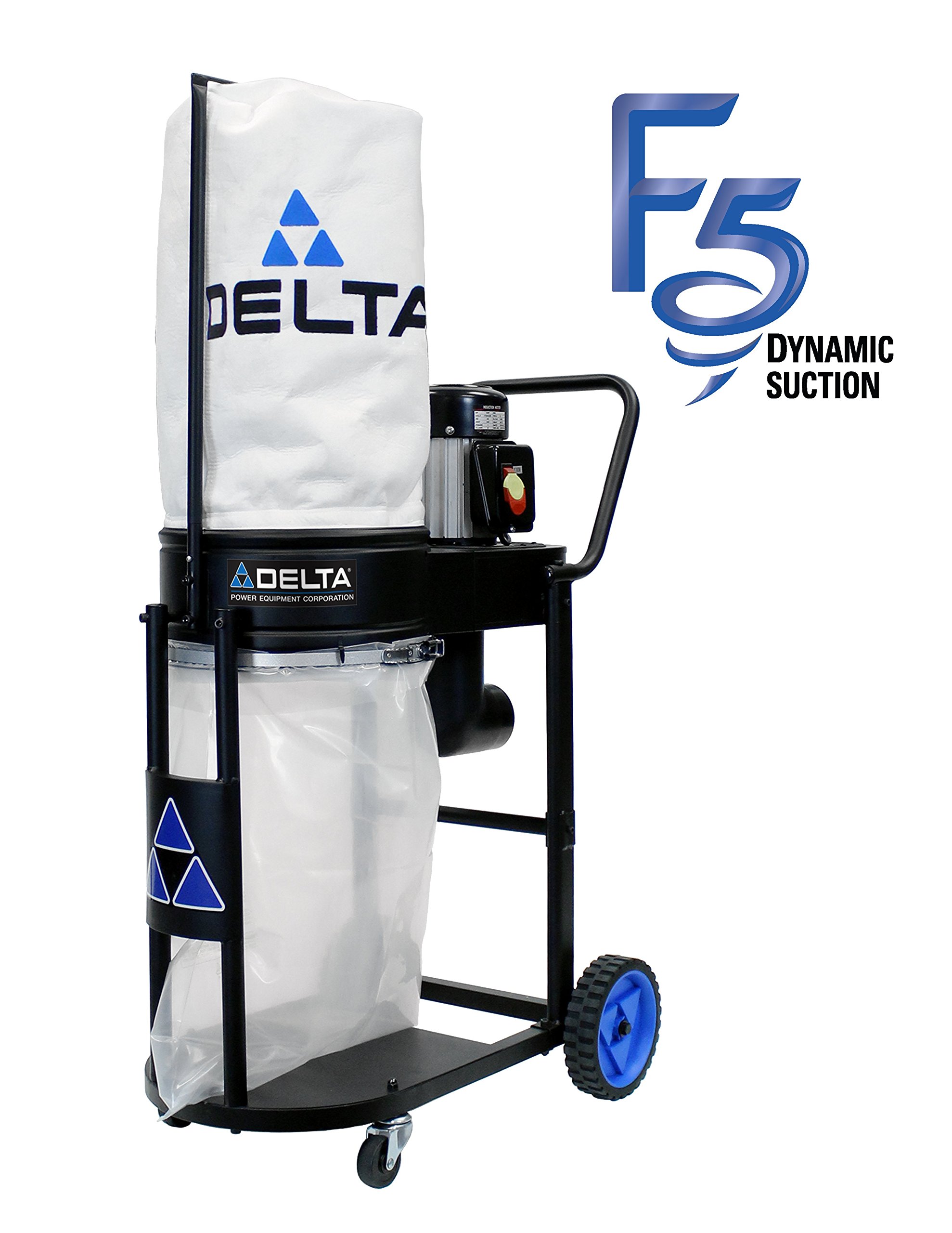 1-HP Dust Collector for Woodworking & DIY Projects - Powerful Shop Vacuum for Sawdust, Metal Shavings & Debris Removal in Workshops & Garages
