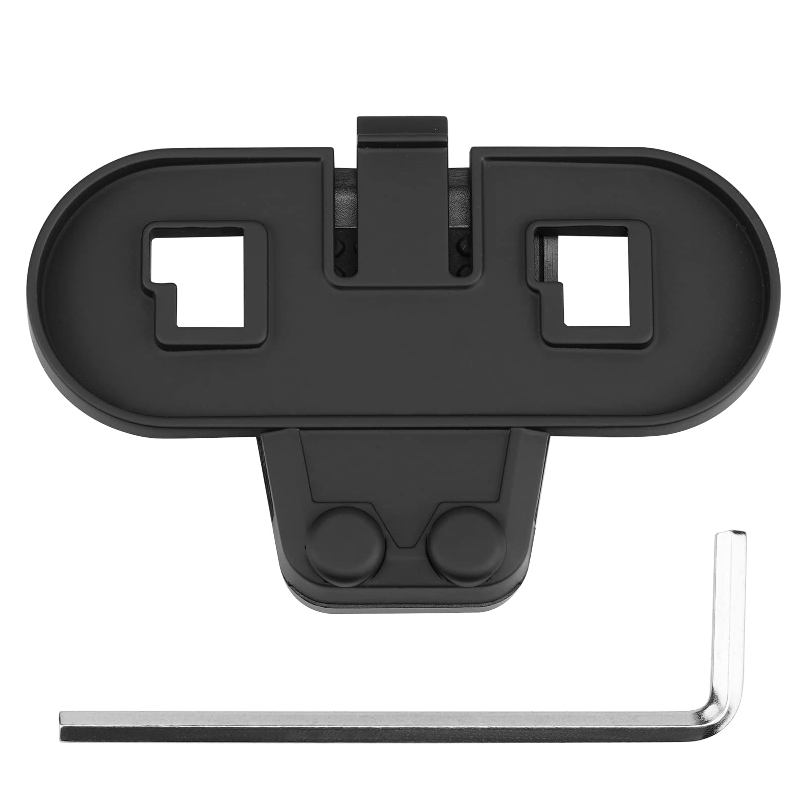 FreedConn Motorcycle Bluetooth Headset Helmet Intercom Mounting Bracket & Clip Kit with Screwdriver - Compatible with T-COMSC & T-COMVB - Perfect for Group Riding, Touring & Hands-Free Communication