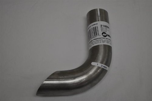 Miller 214604 Stainless Steel Exhaust Pipe Elbow - High Performance Automotive & Industrial Exhaust System Part for Trucks, Cars & Machinery