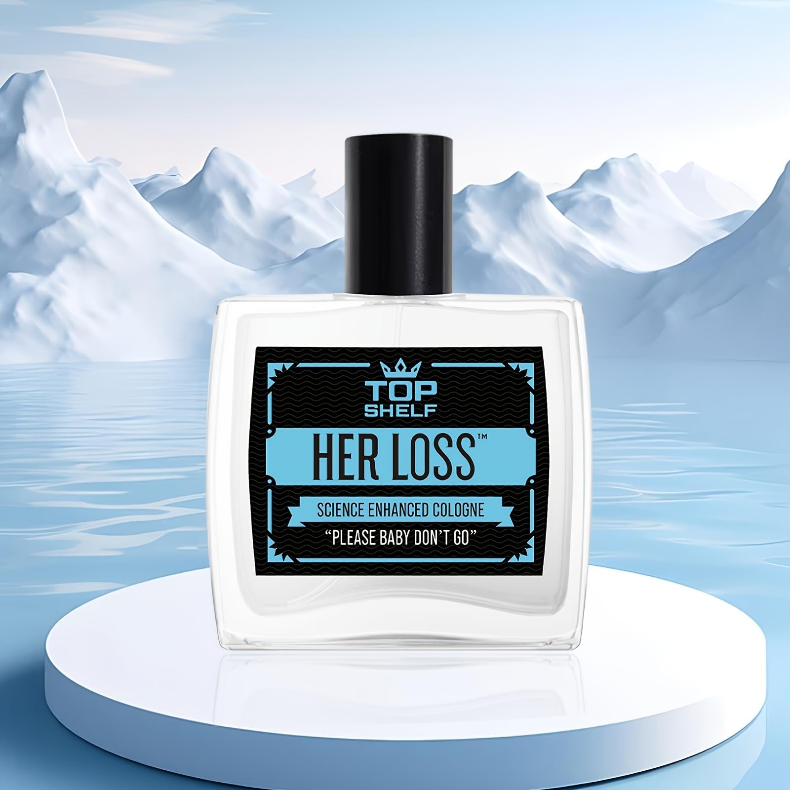 Her Loss 3.3 oz Premium Men's Cologne with Pheromones - Hypnosis 2.0 Scientifically Enhanced Fragrance for Men | Attract & Seduce | Date Night, Clubs & Special Occasions