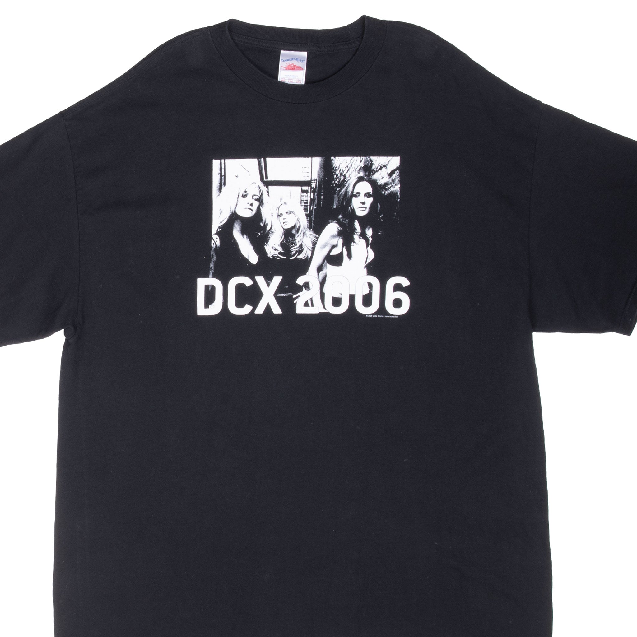 Vintage DCX Dixie Chicks 2006 Tour Tee Shirt 2XL - Soft Cotton Band Merch for Concerts & Casual Wear