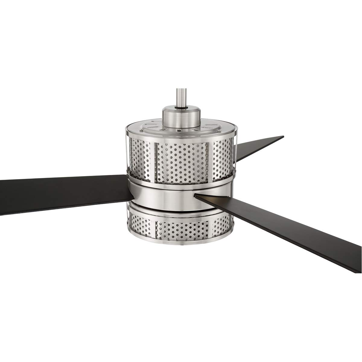 Craftmade MRN52BNK3 Morrison 52-Inch Indoor Ceiling Fan with LED Light Kit & Wall Control - 3 Reversible Brushed Nickel/Flat Black Plywood Blades - Brushed Polished Nickel Finish - Perfect for Living Room, Bedroom or Patio Cooling