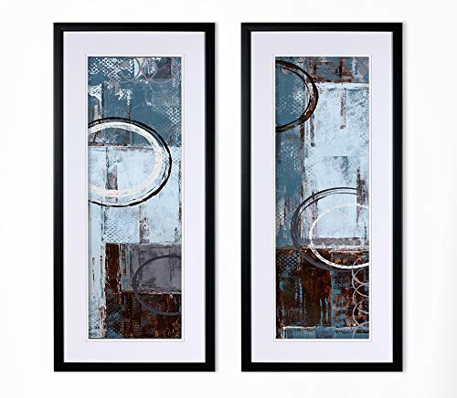 Wexford Home Cool Dance 2-Piece Set Black Art Print - Modern Wall Decor for Living Room, Bedroom & Office